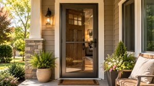 How a Storm Door Helps Improve Comfort Without Replacing the Main Entry Door