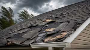 Signs wind has damaged your roof